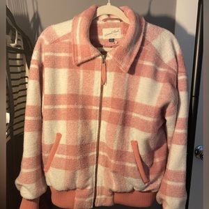 Plaid Universal Threads Bomber Jacket